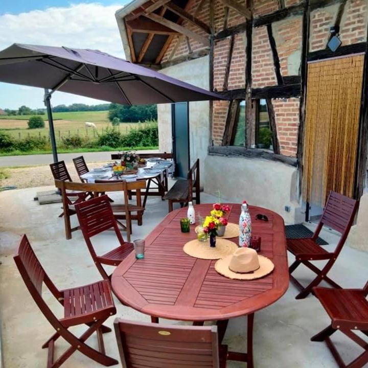 Bed and Breakfast La Grange A Outeaux Montpont-en-Bresse Экстерьер фото